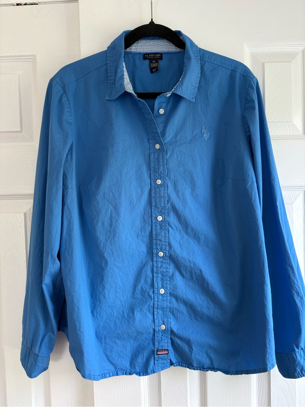 Polo by Ralph Lauren women’s  Long-Sleeve Button-Down Shirt - Blue